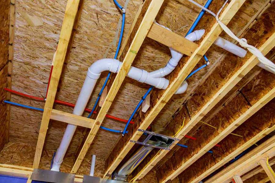 Repipe with new PEX lines